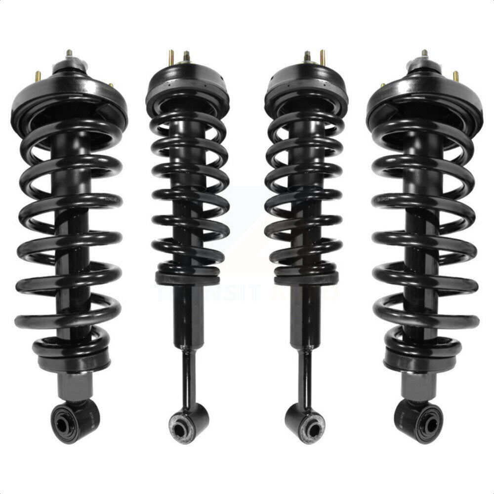 [Avant + Arrière] Kit d'ensemble de jambe de suspension avec ressort hélicoïdal pour 2006-2010 Mercury Mountaineer Not Compatible avec Sport Trac Models K78A-100315