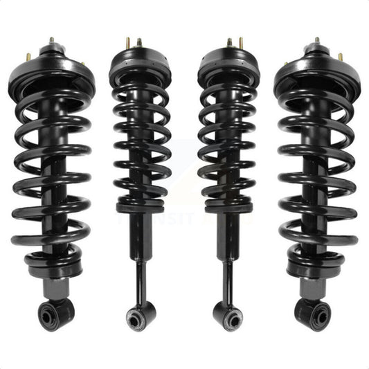 [Avant + Arrière] Kit d'ensemble de jambe de suspension avec ressort hélicoïdal pour 2006-2010 Mercury Mountaineer Not Compatible avec Sport Trac Models K78A-100315