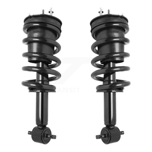 [Avant] Kit d'ensemble de jambe de suspension avec ressort hélicoïdal pour Chevrolet Silverado 1500 GMC Sierra LD Limited Excludes All Wheel Drive RWD K78A-100342