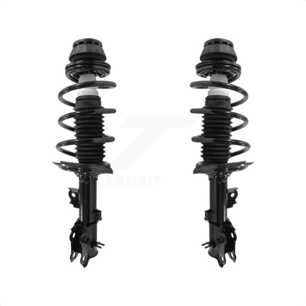 [Avant] Kit d'ensemble de jambe de suspension avec ressort hélicoïdal pour 2012-2017 Hyundai Accent Kia Rio K78A-100360 par Transit Auto