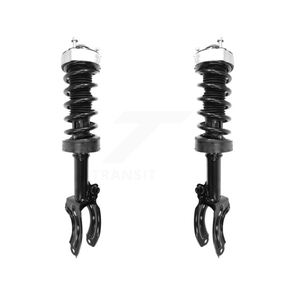 [Avant] Kit d'ensemble de jambe de suspension avec ressort hélicoïdal pour 2011-2017 Volkswagen Touareg Models sans Air K78A-100378