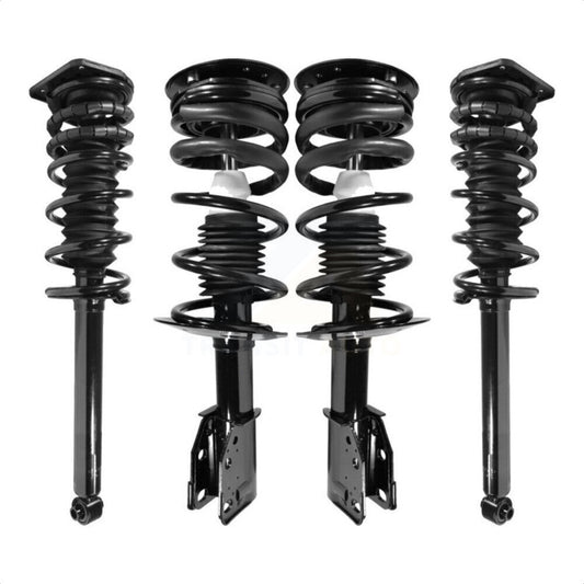 [Avant + Arrière] Kit d'ensemble de jambe de suspension avec ressort hélicoïdal pour 1999-2005 Chevrolet Cavalier Pontiac Sunfire Second Edition Design K78A-100392 par Transit Auto
