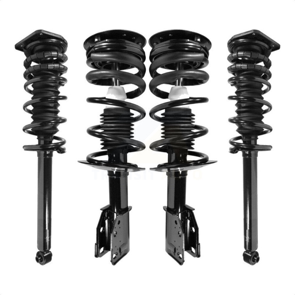 [Avant + Arrière] Kit d'ensemble de jambe de suspension avec ressort hélicoïdal pour 1999-2005 Chevrolet Cavalier Pontiac Sunfire Second Edition Design K78A-100392
