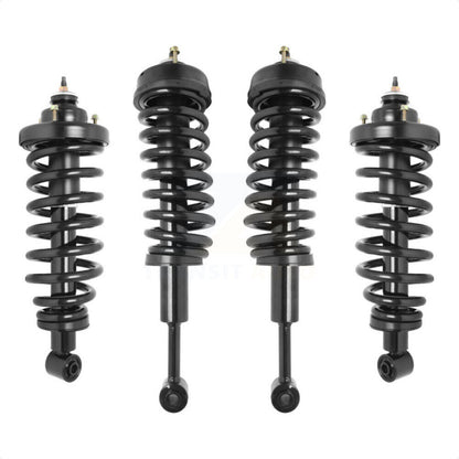 [Avant + Arrière] Kit d'ensemble de jambe de suspension avec ressort hélicoïdal pour 2007-2010 Ford Explorer Sport Trac 4WD Excludes Wheel Drive K78A-100395 par Transit Auto