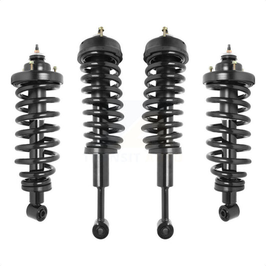[Avant + Arrière] Kit d'ensemble de jambe de suspension avec ressort hélicoïdal pour 2007-2010 Ford Explorer Sport Trac 4WD Excludes Wheel Drive K78A-100395 par Transit Auto