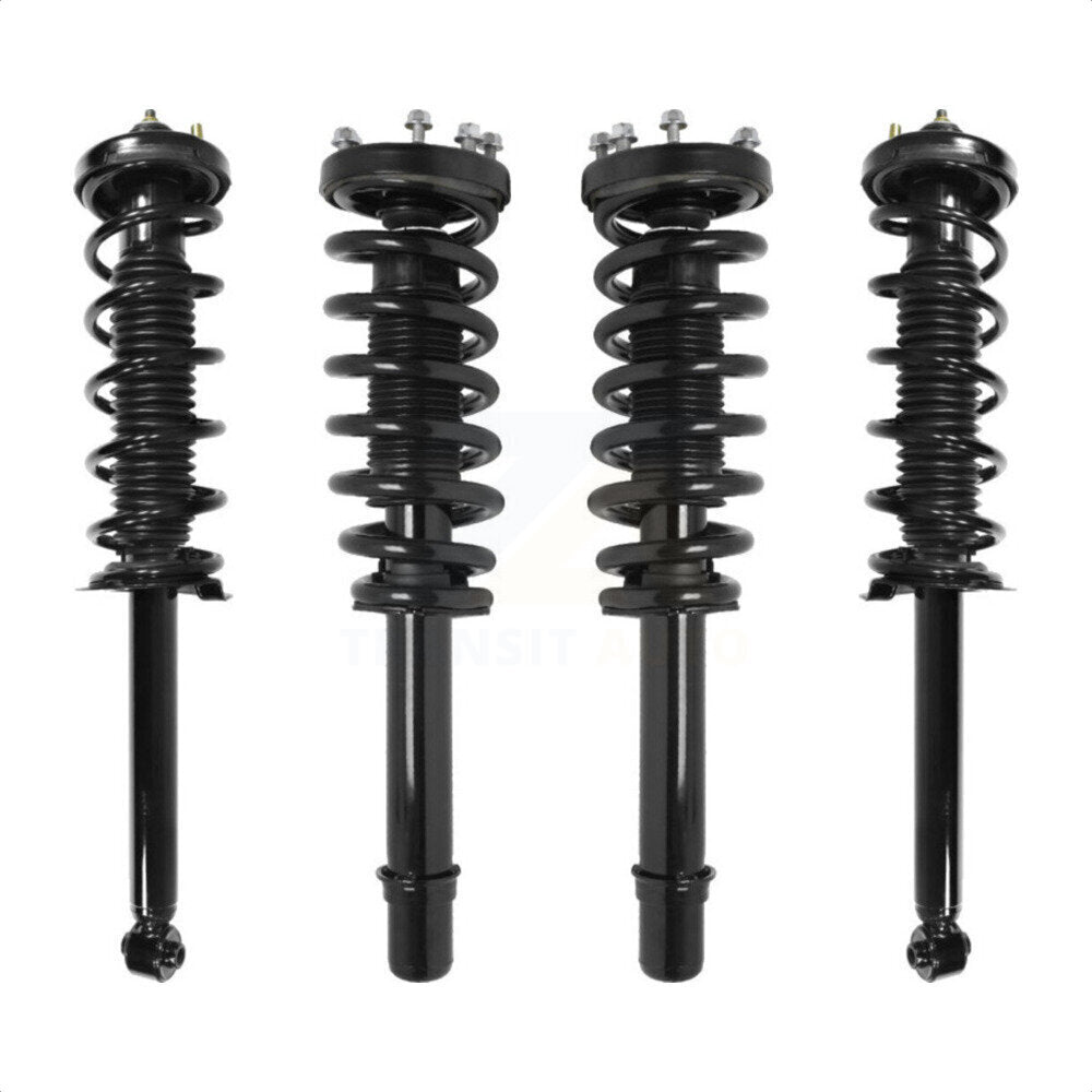 [Avant + Arrière] Kit d'ensemble de jambe de suspension avec ressort hélicoïdal pour 2004-2008 Acura TL K78A-100396