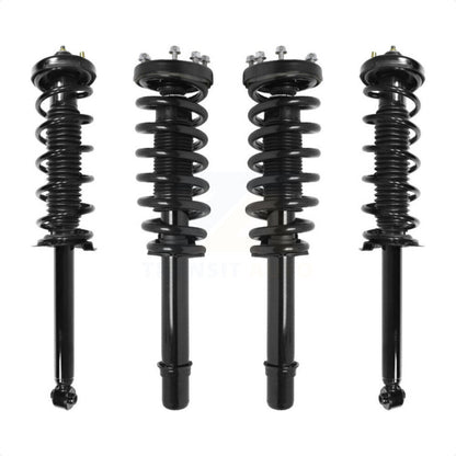 [Avant + Arrière] Kit d'ensemble de jambe de suspension avec ressort hélicoïdal pour 2004-2008 Acura TL K78A-100396