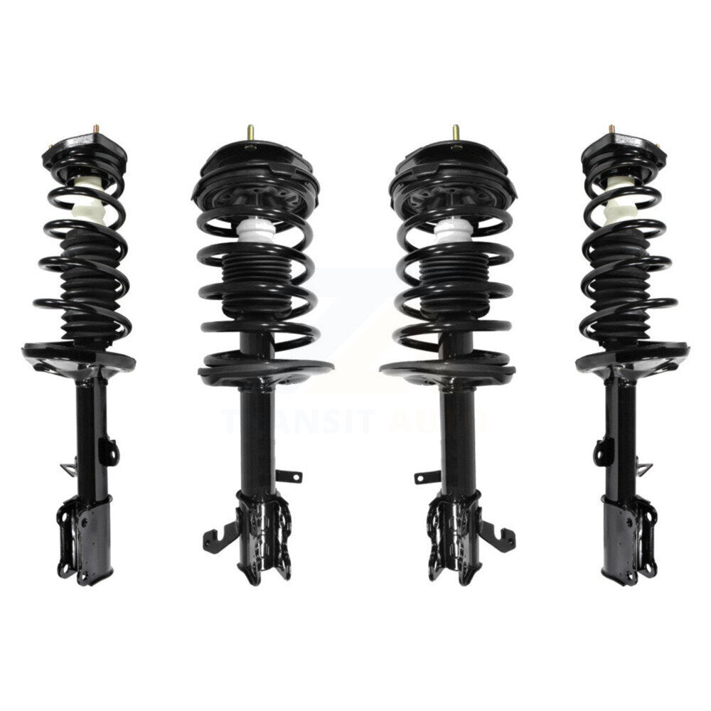 [Avant + Arrière] Kit d'ensemble de jambe de suspension avec ressort hélicoïdal pour 1998-2002 Chevrolet Prizm K78A-100399