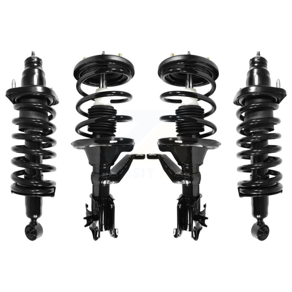 [Avant + Arrière] Kit d'ensemble de jambe de suspension avec ressort hélicoïdal pour Honda Civic Excludes Hybrid Si Models K78A-100407