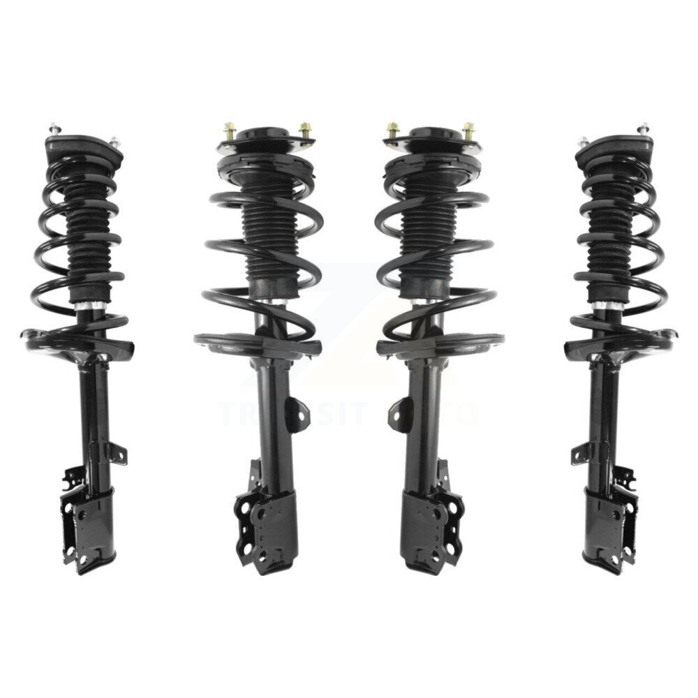 [Avant + Arrière] Kit d'ensemble de jambe de suspension avec ressort hélicoïdal pour 2009-2012 Toyota Venza FWD Excludes All Wheel Drive K78A-100410