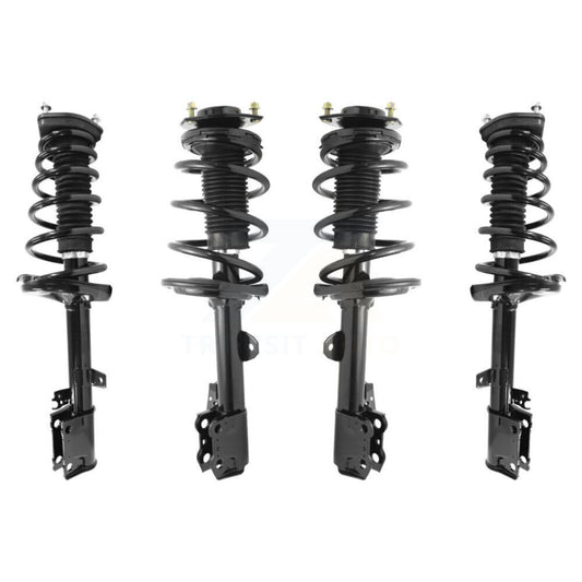 [Avant + Arrière] Kit d'ensemble de jambe de suspension avec ressort hélicoïdal pour 2009-2012 Toyota Venza FWD Excludes All Wheel Drive K78A-100410