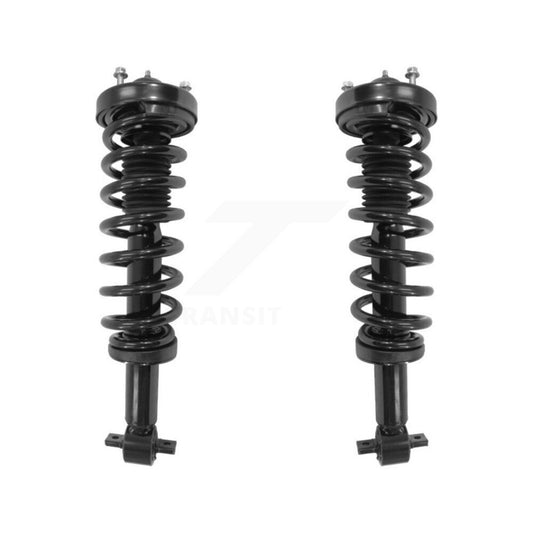 [Avant] Kit d'ensemble de jambe de suspension avec ressort hélicoïdal pour 2015-2020 Ford F-150 Extended Cab Pickup Crew avec RWD Excludes All Wheel Drive Standard K78A-100424