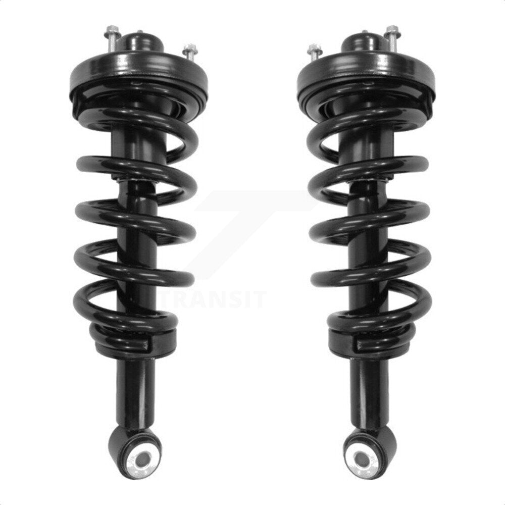 [Arrière] Kit d'ensemble de jambe de suspension avec ressort hélicoïdal pour Ford Expedition Lincoln Navigator Excludes Load Leveling Suspension; Fits EL L Models (Long Wheel Base) K78A-100432 par Transit Auto