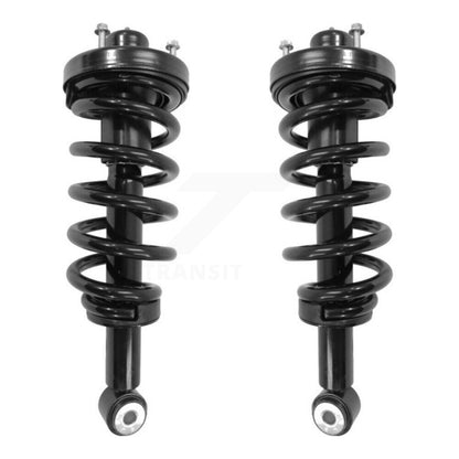 [Arrière] Kit d'ensemble de jambe de suspension avec ressort hélicoïdal pour Ford Expedition Lincoln Navigator Excludes Load Leveling Suspension; Fits EL L Models (Long Wheel Base) K78A-100432