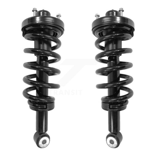 [Arrière] Kit d'ensemble de jambe de suspension avec ressort hélicoïdal pour Ford Expedition Lincoln Navigator Excludes Load Leveling Suspension; Fits EL L Models (Long Wheel Base) K78A-100432