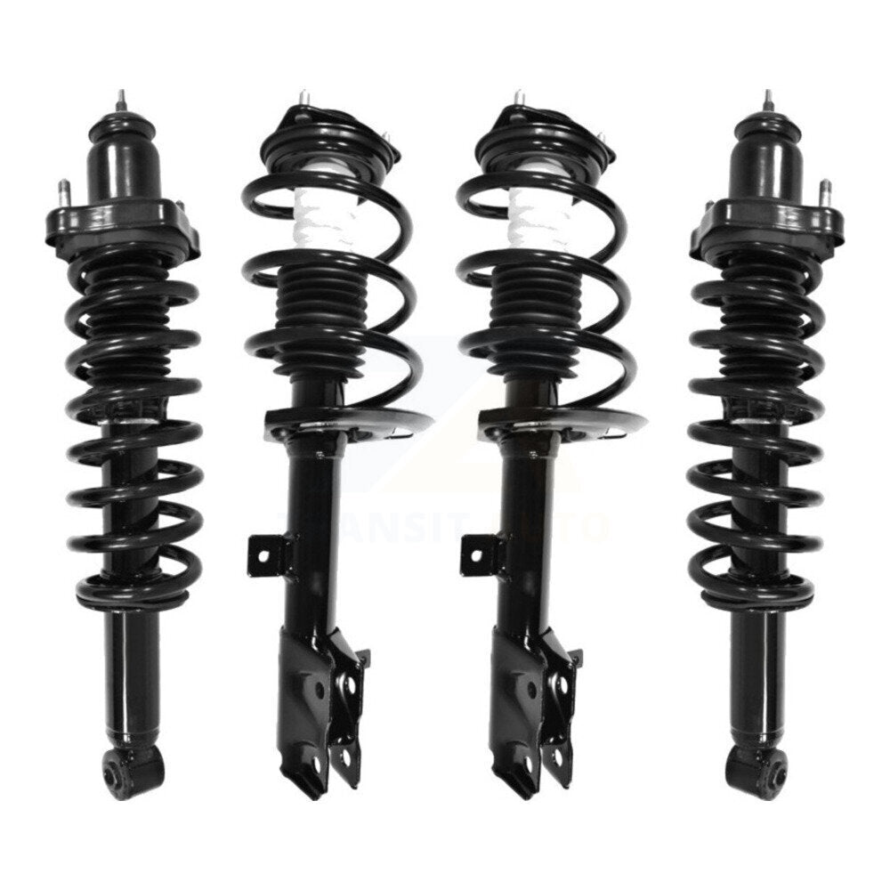 [Avant et Arrière] Ensemble de jambe de suspension avec ressort hélicoïdal pour 2007-2010 Jeep Patriot Compass Excludes Offroad Package K78A-100505