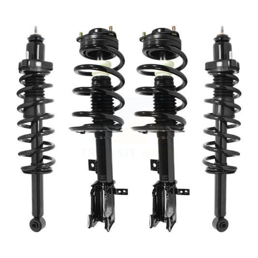 [Avant et Arrière] Ensemble de jambe de suspension avec ressort hélicoïdal pour 2009-2010 Dodge Journey 3.5L Excludes 4 Cylinder Engine K78A-100512