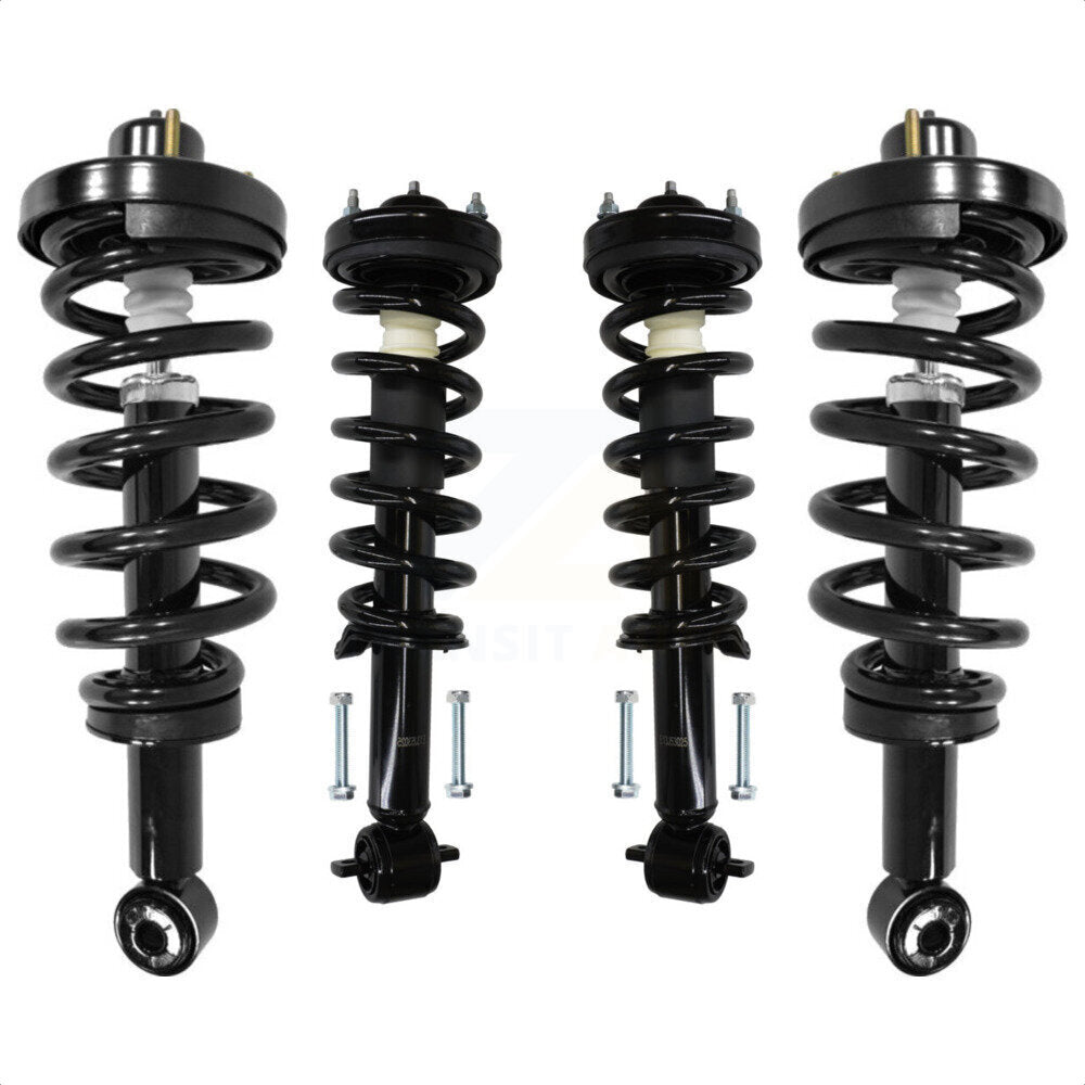 [Avant et Arrière] Ensemble de jambe de suspension avec ressort hélicoïdal pour 2014-2017 Ford Expedition Lincoln Navigator K78A-100604