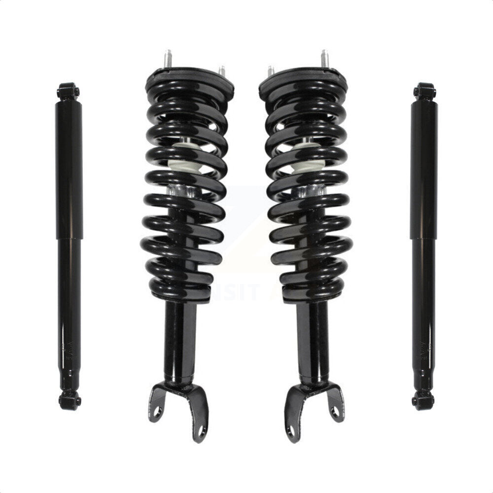 [Avant et Arrière] Ensemble de jambe de suspension avec ressort hélicoïdal pour Dodge Dakota Mitsubishi Raider 4WD K78M-100021