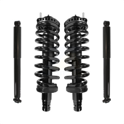 [Avant et Arrière] Ensemble de jambe de suspension avec ressort hélicoïdal pour Chevrolet GMC Trailblazer Envoy XL EXT Oldsmobile Isuzu K78M-100024