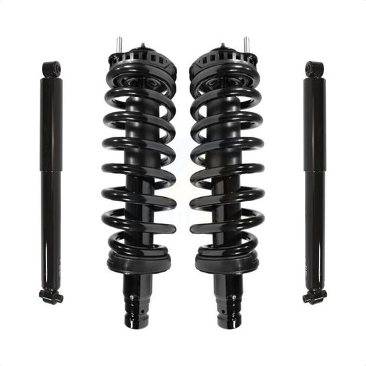 [Avant et Arrière] Ensemble de jambe de suspension avec ressort hélicoïdal pour Chevrolet GMC Trailblazer Envoy XL EXT Oldsmobile Isuzu K78M-100024