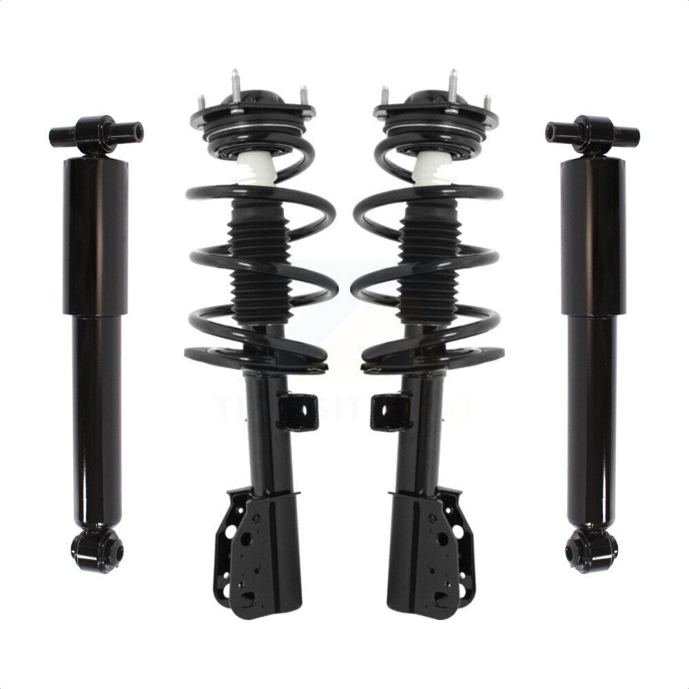 [Avant et Arrière] Ensemble de jambe de suspension avec ressort hélicoïdal pour Chevrolet Traverse Buick Enclave GMC Acadia Limited K78M-100031
