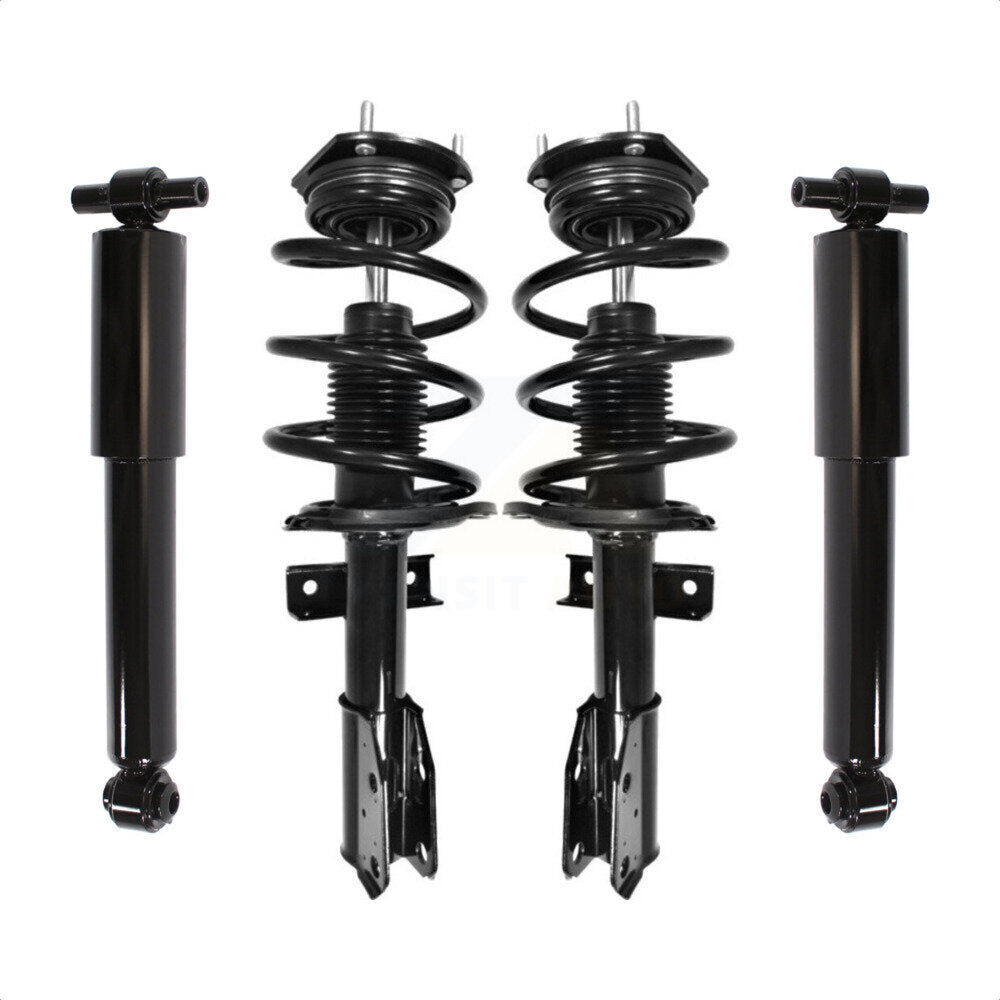 [Avant et Arrière] Ensemble de jambe de suspension avec ressort hélicoïdal pour GMC Acadia Buick Enclave Chevrolet Traverse Saturn K78M-100032