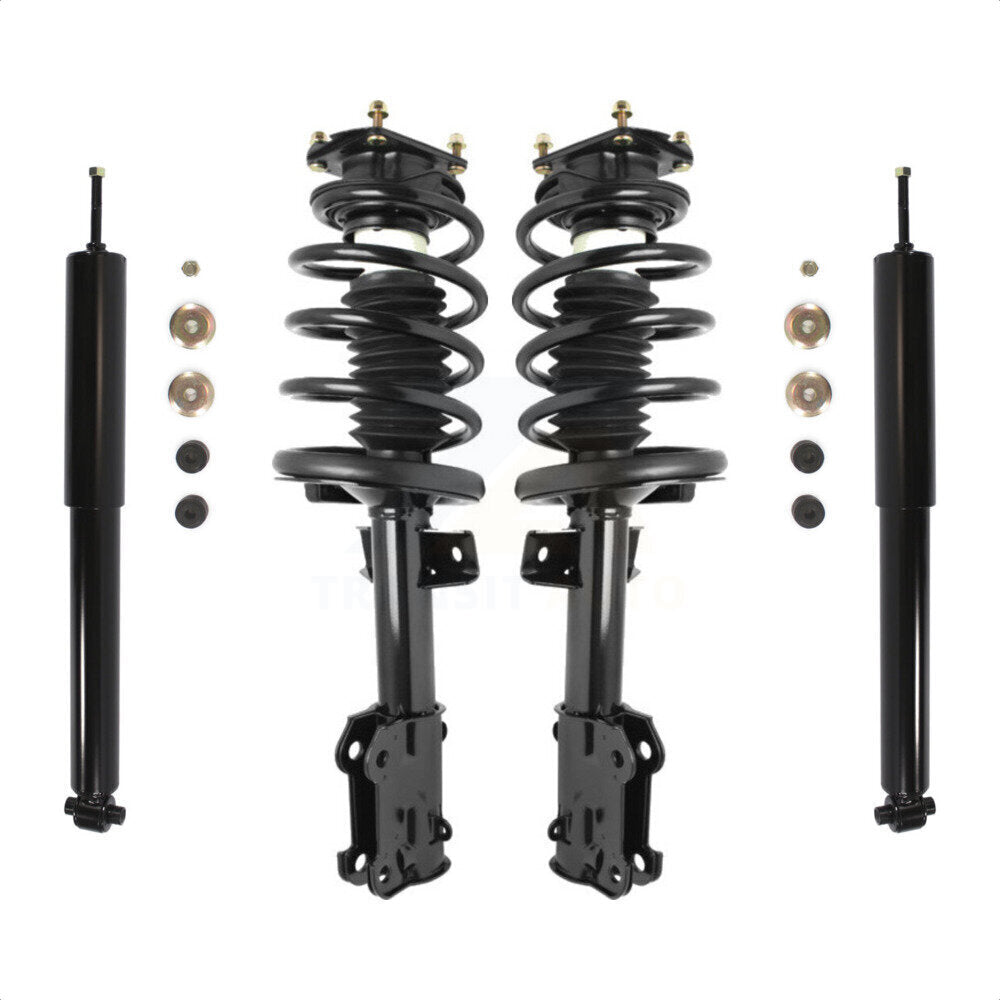 [Avant et Arrière] Ensemble de jambe de suspension avec ressort hélicoïdal pour 2011-2014 Ford Mustang Excludes Performance Suspension K78M-100035
