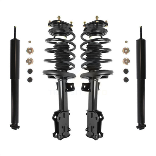 [Avant et Arrière] Ensemble de jambe de suspension avec ressort hélicoïdal pour 2011-2014 Ford Mustang Excludes Performance Suspension K78M-100035
