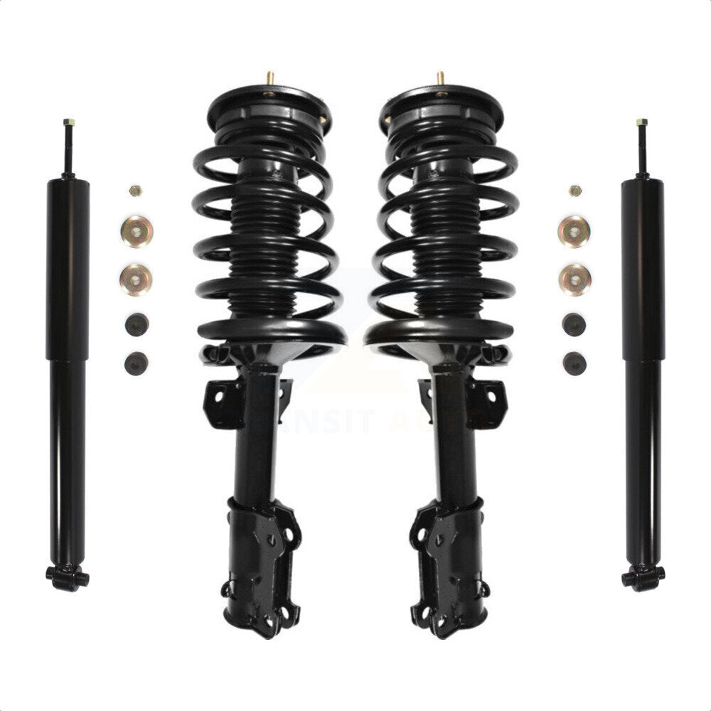 [Avant et Arrière] Ensemble de jambe de suspension avec ressort hélicoïdal pour 2005-2010 Ford Mustang Excludes Performance Suspension K78M-100036