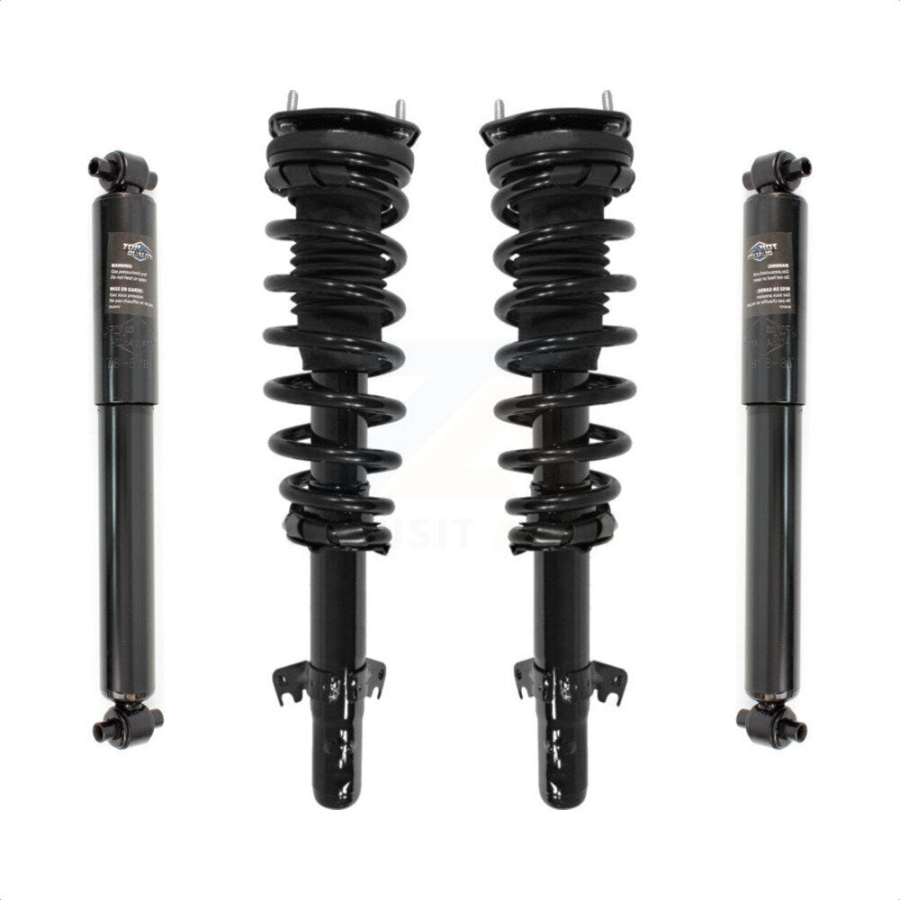 [Avant et Arrière] Ensemble de jambe de suspension avec ressort hélicoïdal pour Ford Fusion Mercury Milan Excludes V6 Engines K78M-100038