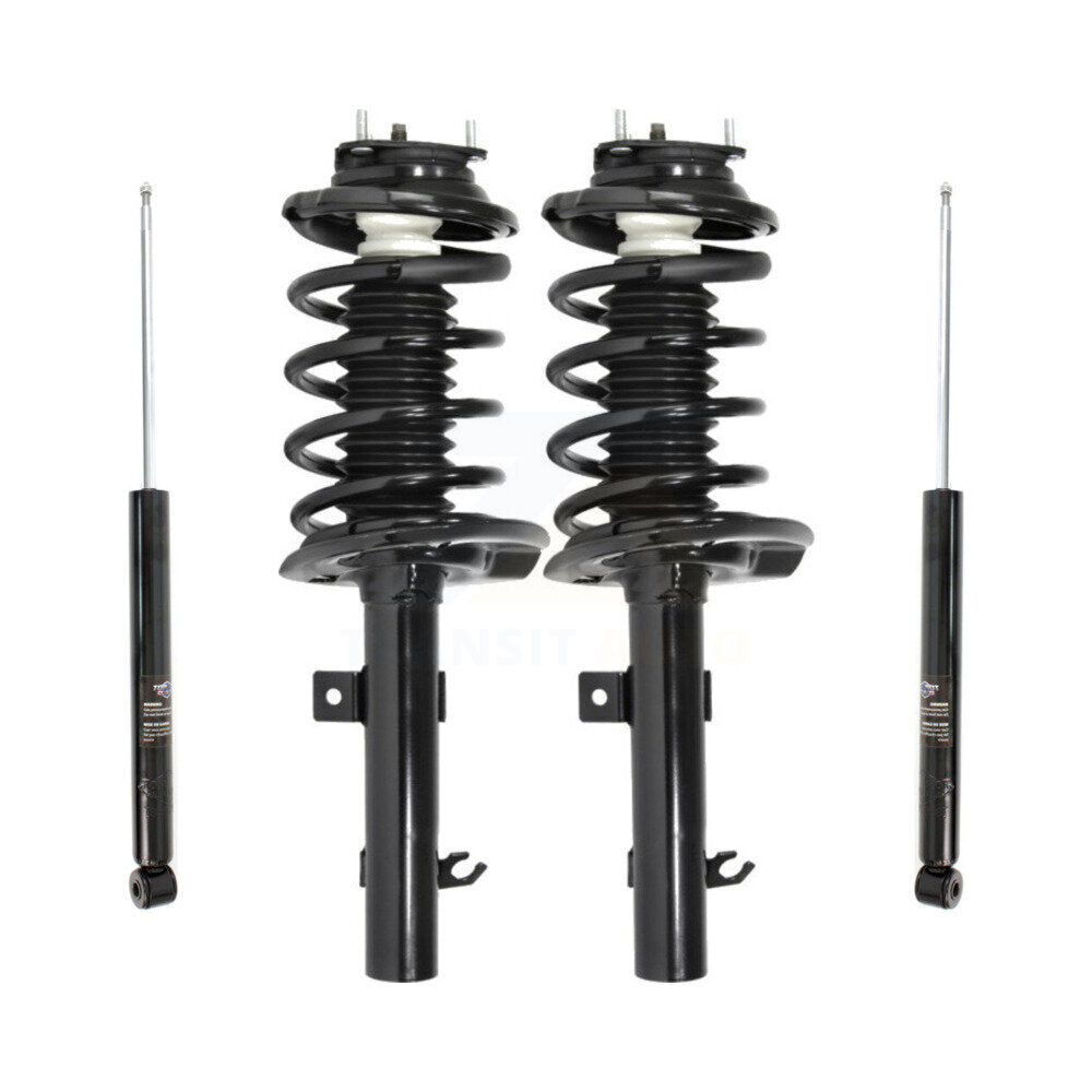 [Avant et Arrière] Ensemble de jambe de suspension avec ressort hélicoïdal pour Ford Focus Excludes ST Models Sport Suspension K78M-100081