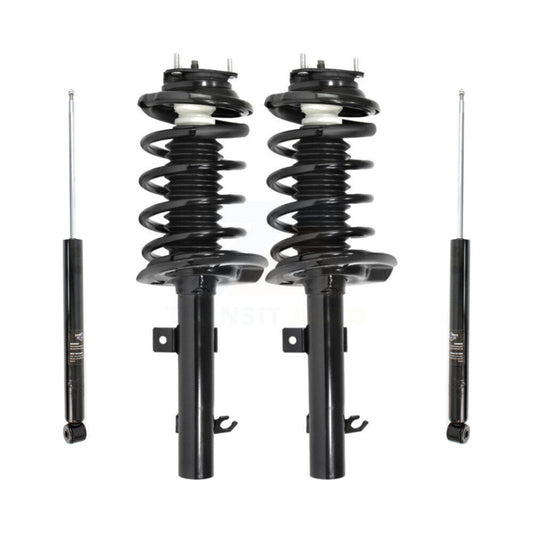 [Avant et Arrière] Ensemble de jambe de suspension avec ressort hélicoïdal pour Ford Focus Excludes ST Models Sport Suspension K78M-100081