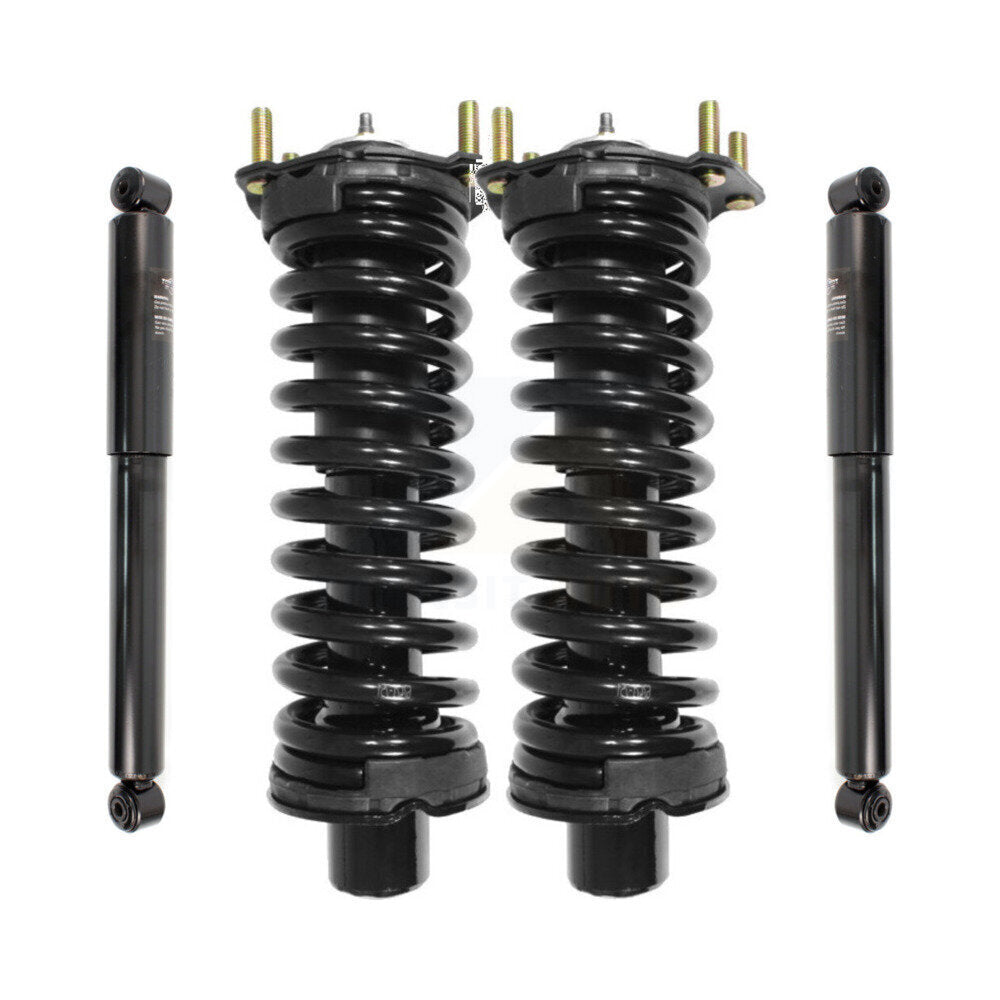 [Avant et Arrière] Ensemble de jambe de suspension avec ressort hélicoïdal pour Jeep Liberty Dodge Nitro Excludes Diesel Engines K78M-100089