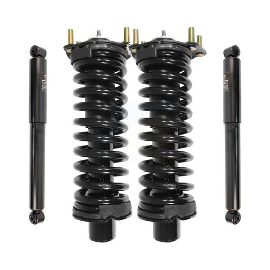 [Avant et Arrière] Ensemble de jambe de suspension avec ressort hélicoïdal pour Jeep Liberty Dodge Nitro Excludes Diesel Engines K78M-100089