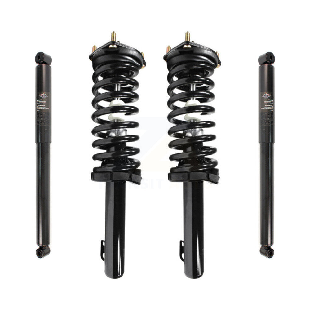 [Avant et Arrière] Ensemble de jambe de suspension avec ressort hélicoïdal pour Jeep Grand Cherokee Commander Excludes SRT SRT8 Models K78M-100090