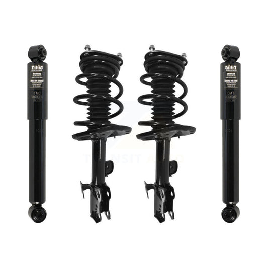 [Avant et Arrière] Ensemble de jambe de suspension avec ressort hélicoïdal pour 2006-2012 Toyota RAV4 Without Sport Package K78M-100093