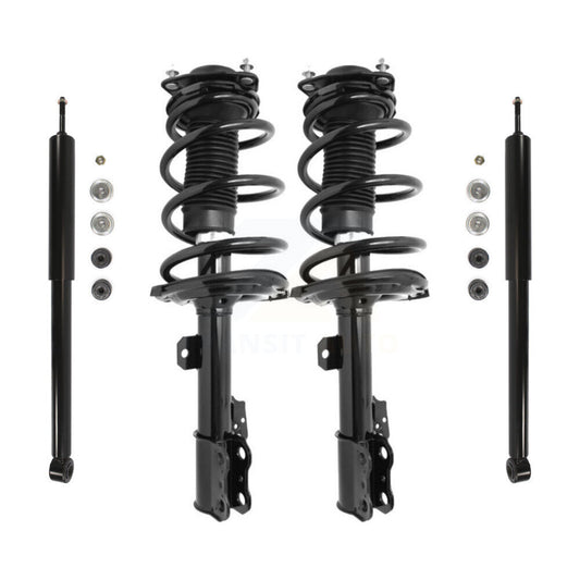 [Avant et Arrière] Ensemble de jambe de suspension avec ressort hélicoïdal pour 2011-2013 Toyota Sienna FWD with 2.7L Excludes AWD K78M-100102