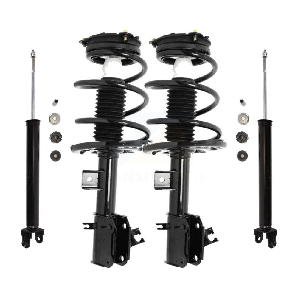 [Avant et Arrière] Ensemble de jambe de suspension avec ressort hélicoïdal pour 2013-2018 Nissan Altima Excludes Coupe V6 Engine K78M-100118