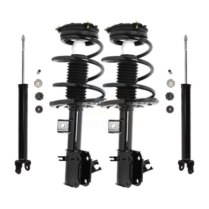 [Avant et Arrière] Ensemble de jambe de suspension avec ressort hélicoïdal pour 2013-2018 Nissan Altima Excludes Coupe V6 Engine K78M-100118