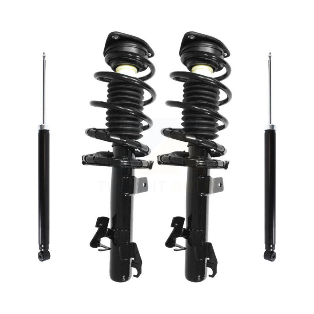 [Avant et Arrière] Ensemble de jambe de suspension avec ressort hélicoïdal pour Mazda 3 Excludes MazdaSpeed Model K78M-100125