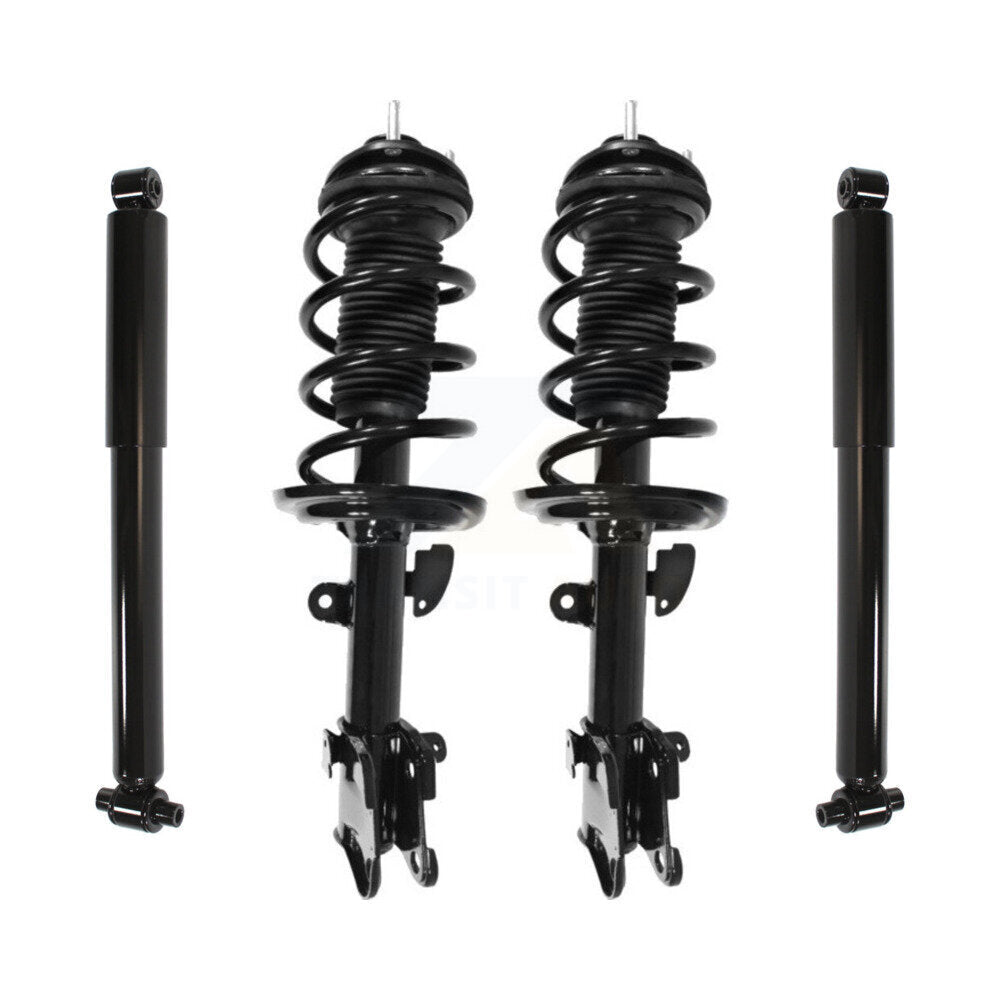 [Avant et Arrière] Ensemble de jambe de suspension avec ressort hélicoïdal pour 2007-2013 Acura MDX Excludes Electronic Suspension K78M-100126