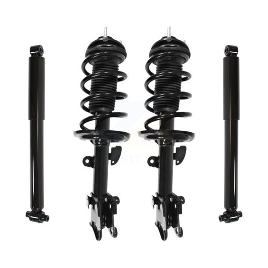 [Avant et Arrière] Ensemble de jambe de suspension avec ressort hélicoïdal pour 2007-2013 Acura MDX Excludes Electronic Suspension K78M-100126