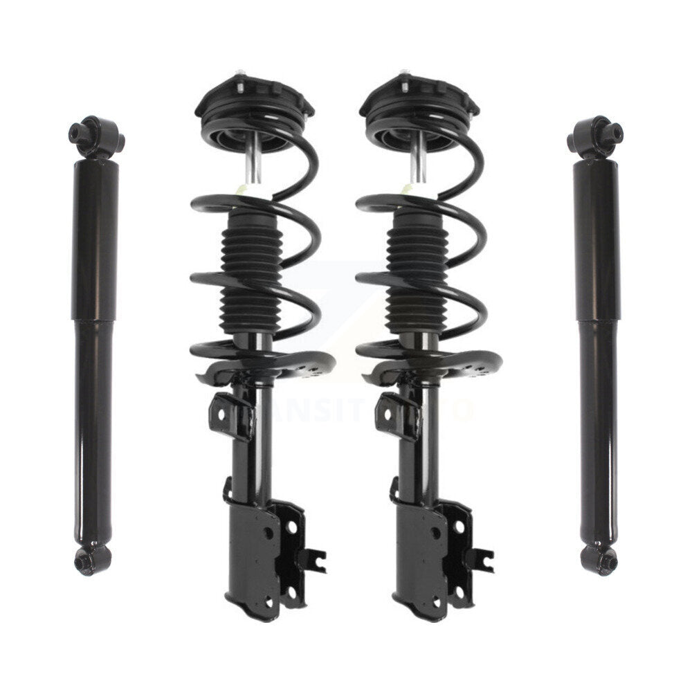 [Avant et Arrière] Ensemble de jambe de suspension avec ressort hélicoïdal pour Nissan Rogue Select Excludes Wheel Drive AWD K78M-100129