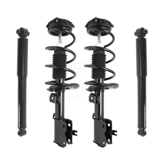 [Avant et Arrière] Ensemble de jambe de suspension avec ressort hélicoïdal pour Nissan Rogue Select Excludes Wheel Drive AWD K78M-100129