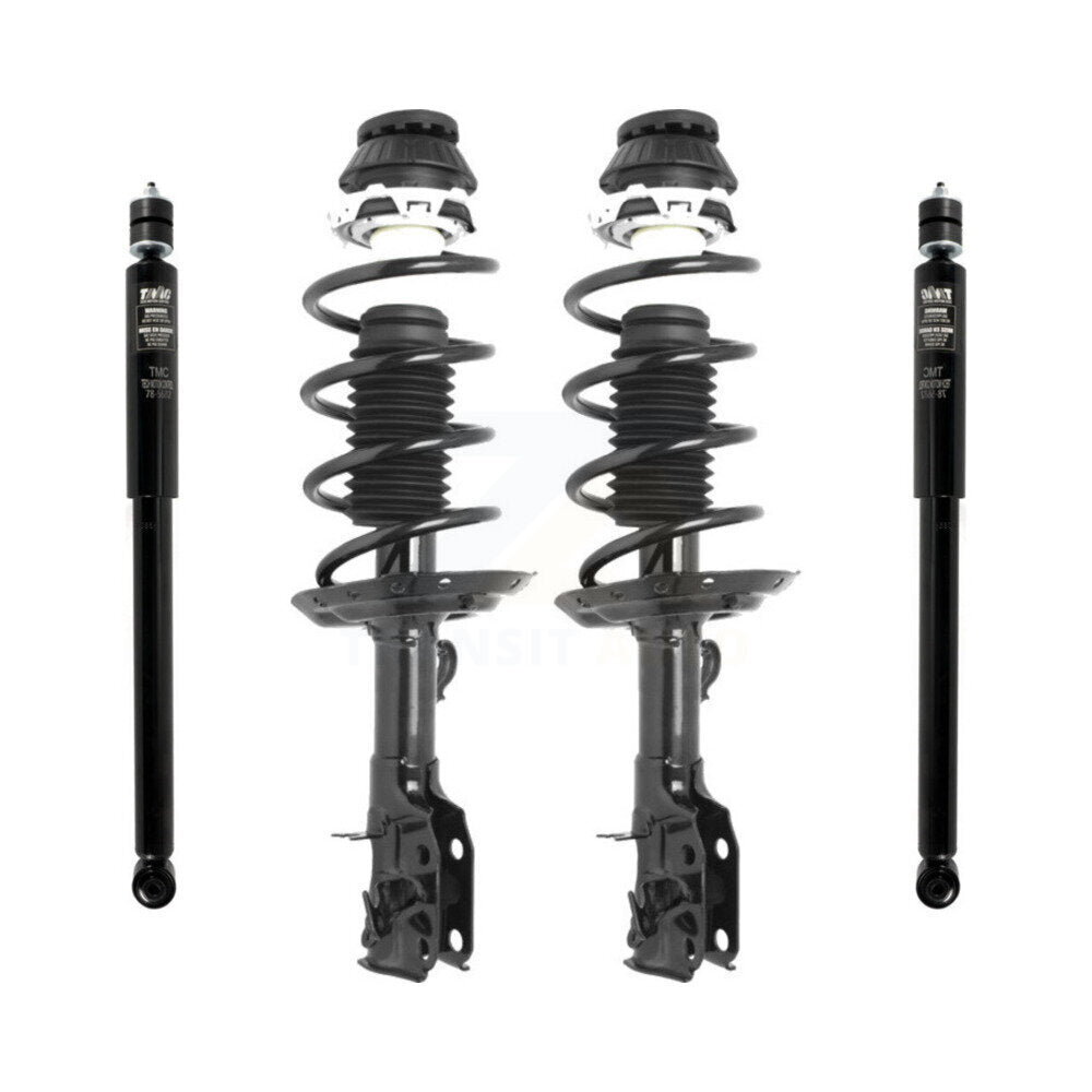 [Avant et Arrière] Ensemble de jambe de suspension avec ressort hélicoïdal pour 2009-2014 Honda Fit Excludes Electric Models K78M-100179