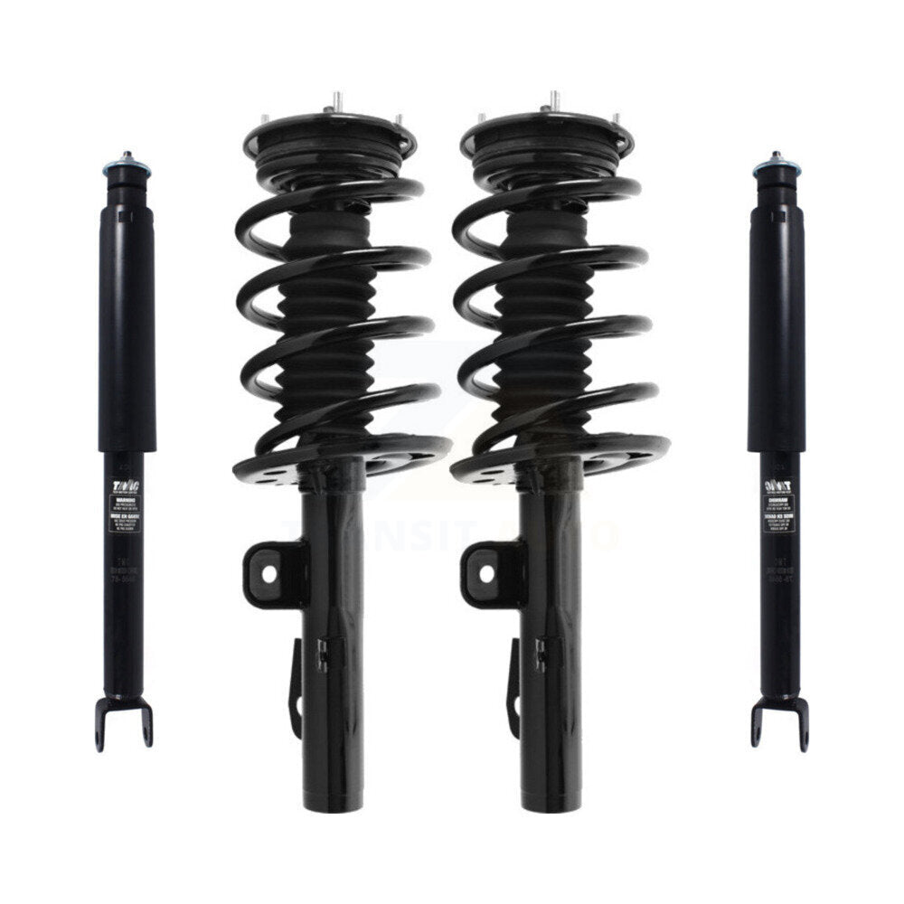[Avant et Arrière] Ensemble de jambe de suspension avec ressort hélicoïdal pour 2010-2012 Ford Taurus Excludes Turbo Charged Models K78M-100185