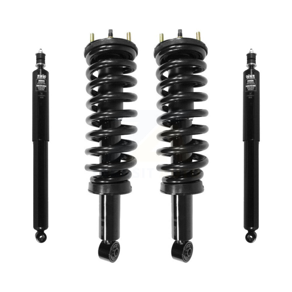 [Avant et Arrière] Ensemble de jambe de suspension avec ressort hélicoïdal pour 2000-2006 Toyota Tundra 4WD Excludes TRD Package K78M-100205