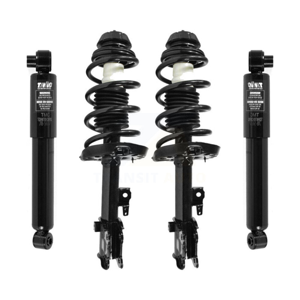 [Avant et Arrière] Ensemble de jambe de suspension avec ressort hélicoïdal pour 2010-2013 Kia Soul K78M-100206