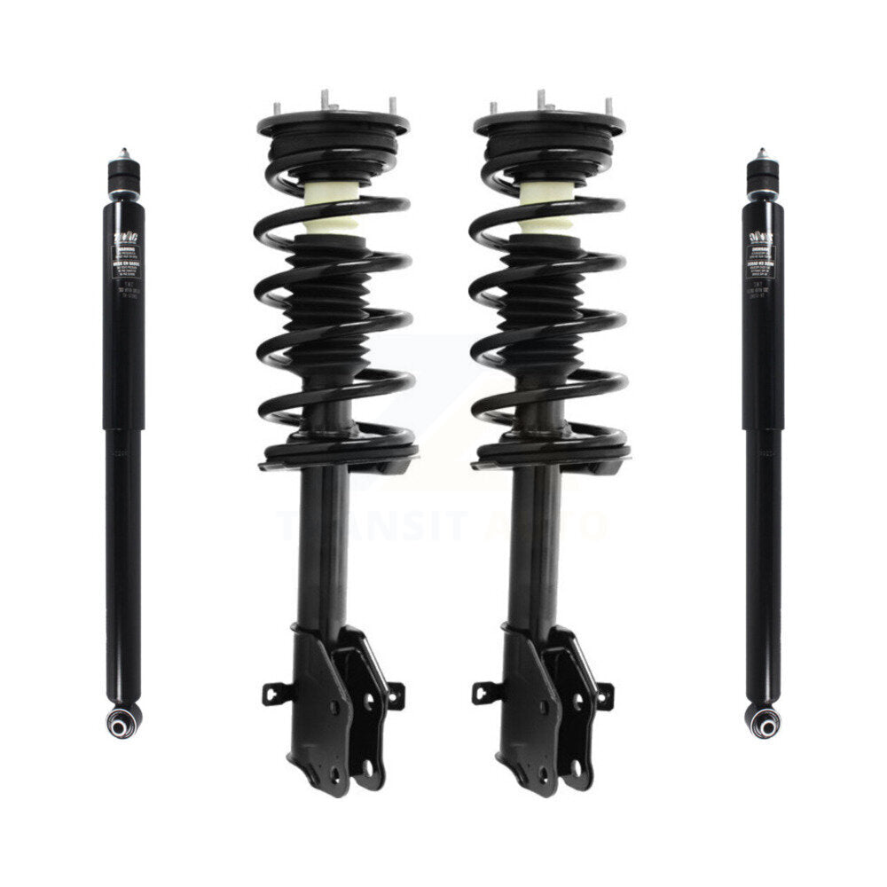 [Avant et Arrière] Ensemble de jambe de suspension avec ressort hélicoïdal pour 2007-2010 Ford Edge Lincoln MKX K78M-100210